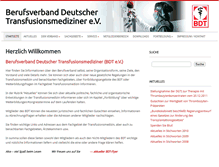 Tablet Screenshot of bdtev.de
